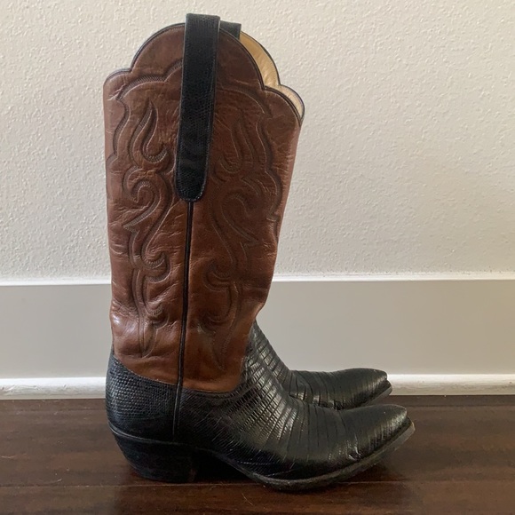 Vintage custom cowboy boots - Picture 3 of 8